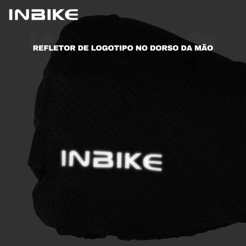 Luva Profissional Ciclismo Anti Derrapante - INBIKE