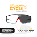 Óculos Fotocromático Cycle Tyer + BRINDE LUVA ULTRAGEL