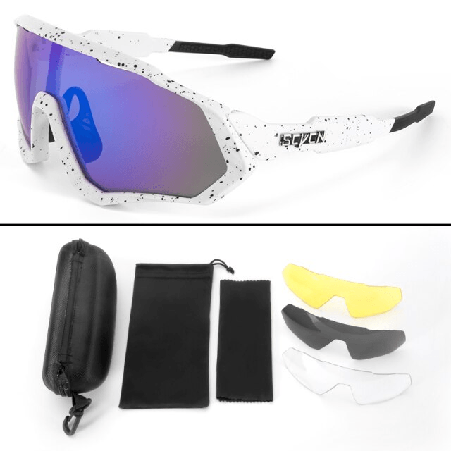 Kit Óculos Polarizado Cycle 4 Lentes | Tyer Sports