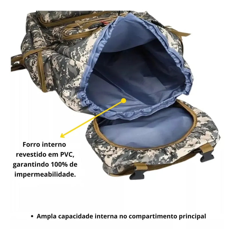 Mochila Cargueira 70 litros | Tyer Adventure