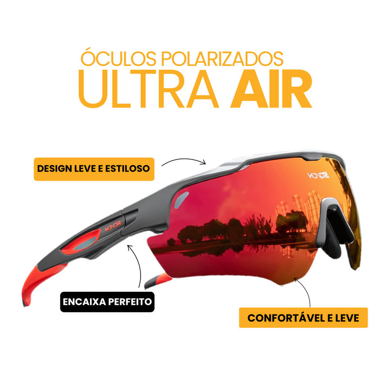 Óculos Polarizados UltraAir + Brinde | Tyer sports