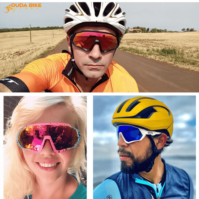 Kit Óculos Polarizado Cycle 4 Lentes | Tyer Sports