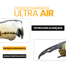 Óculos Polarizados UltraAir + Brinde | Tyer sports