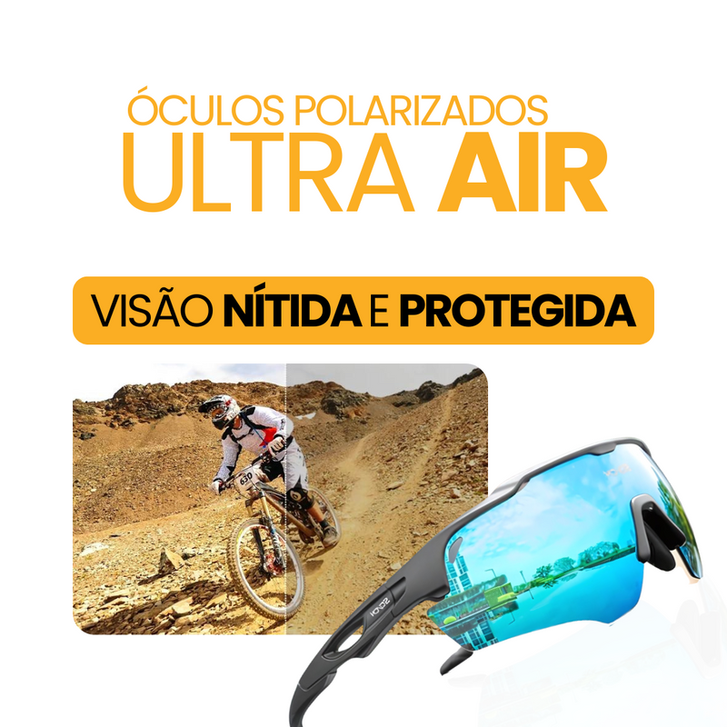 Óculos Polarizados UltraAir + Brinde | Tyer sports