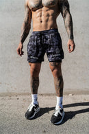 Shorts Dryfit Division | 2 em 1 | Secagem Rápida Tyer
