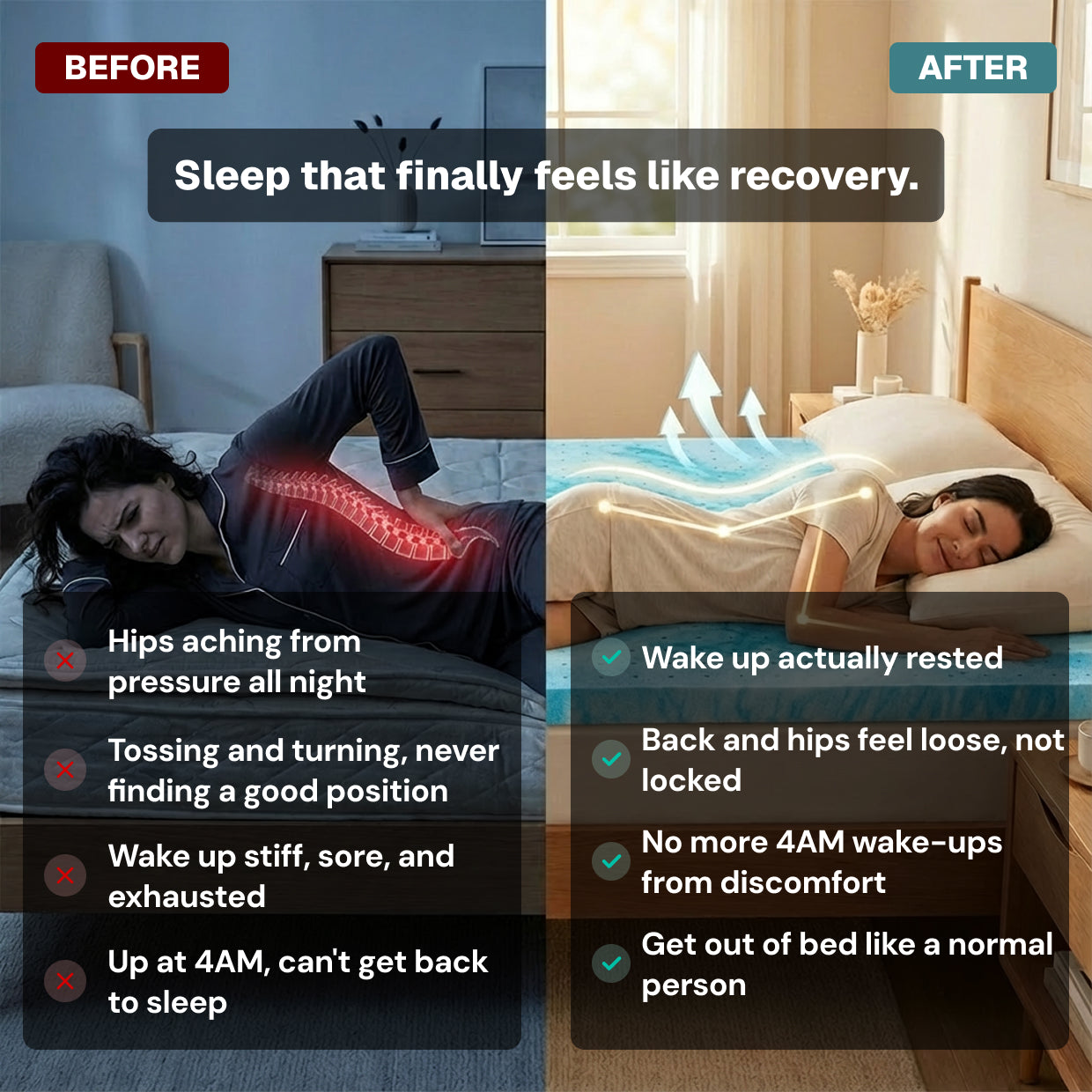 Marshmallow Mattress Topper