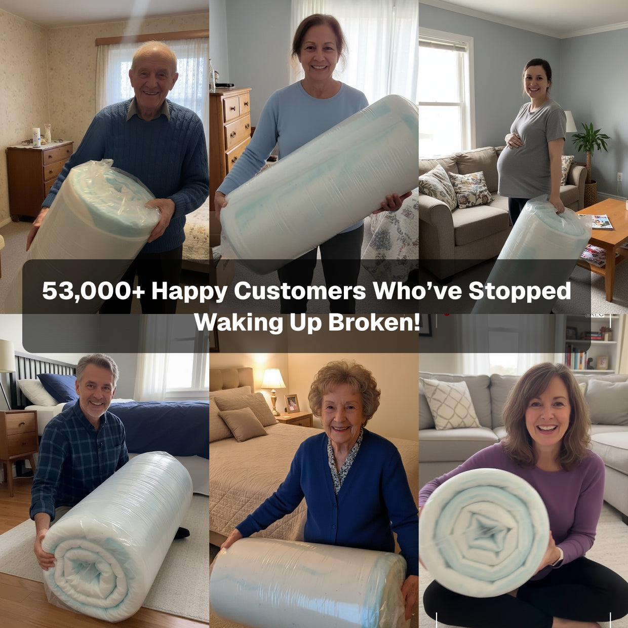 Marshmallow Mattress Topper