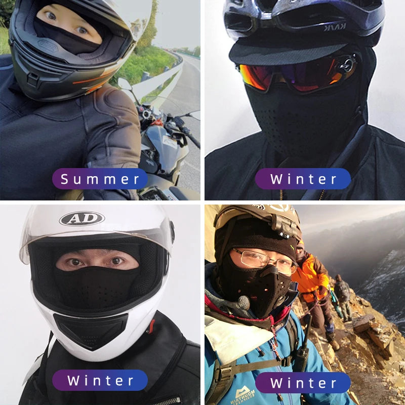 Balaclava Ski, Bike e Corrida - Máscara inverno TYER