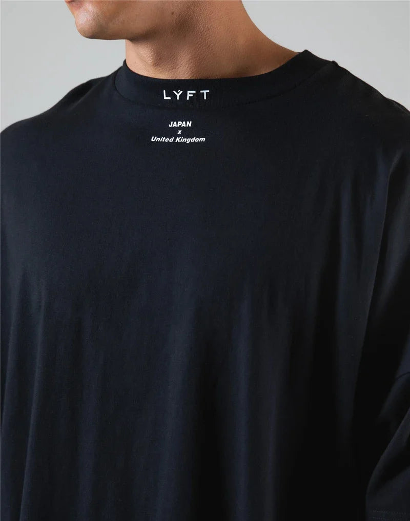 Camiseta Oversized Academia Tyer  LYFT Bodybuilder