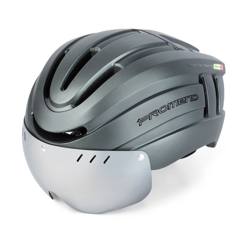 Capacete de Ciclismo Promend com viseira | Tyer Sports