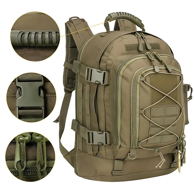 Mochila Tática 60 litros | Tyer Adventure