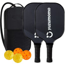 Raquetes de Pickleball Com 4 Bolas Mais Bolsa de Brinde | Yuzumomo