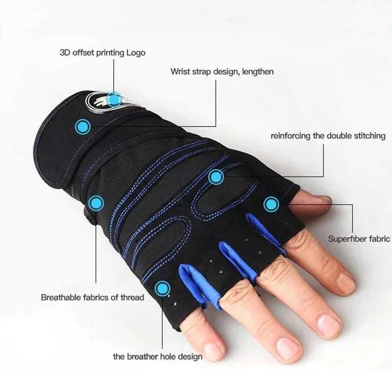 Luvas Esportivas Anti Derrapantes - Tyer