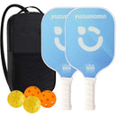 Raquetes de Pickleball Com 4 Bolas Mais Bolsa de Brinde | Yuzumomo