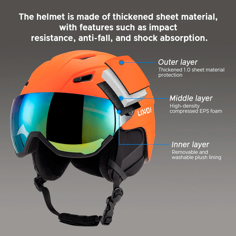 Capacete para Ski Profissional - TYER