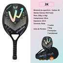 Raquete Beach Tenis Carbono - CAMEWIN TYER + Bolsa