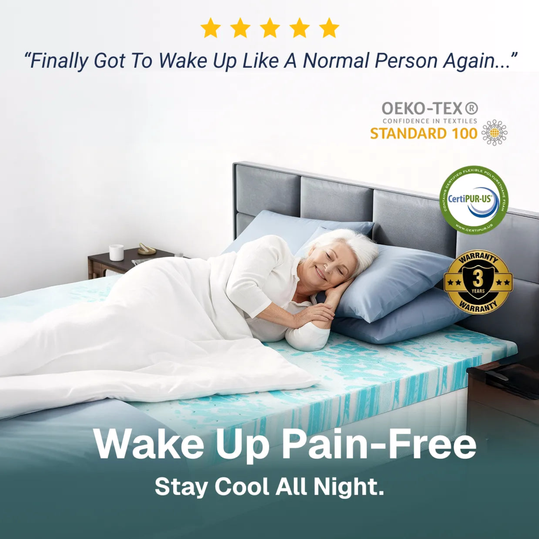 Marshmallow Mattress Topper