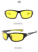 Óculos esportivo lentes polarizadas UV400 Tyer