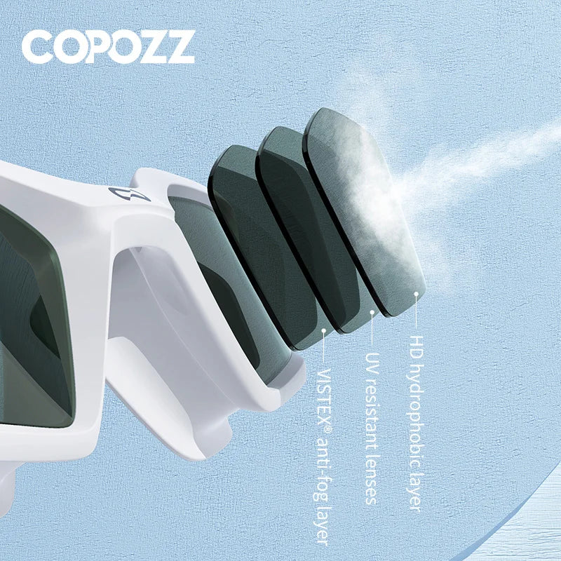 Óculos Natação Ultra Foco e Proteção - "COPOZZ TYER"